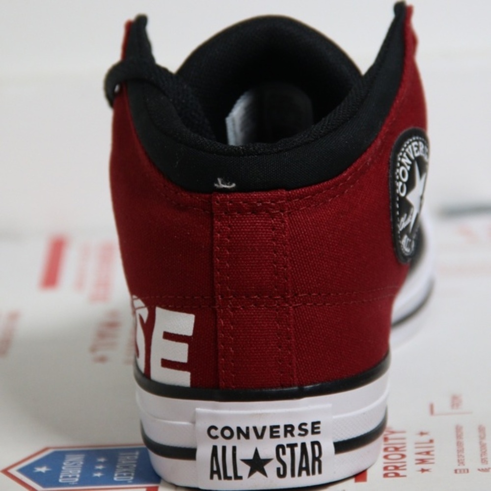 Converse Red / Black Alley Brick High Tops - Picture 7 of 8